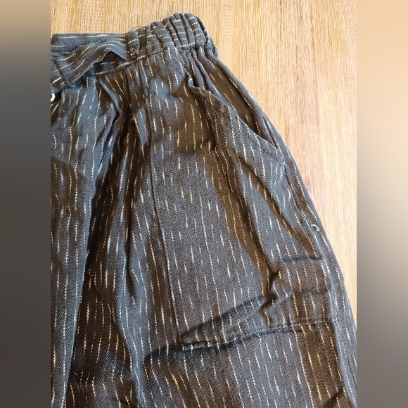 Handwoven PUENTE Guatemala Vintage Skirt Pleated Button up Midi 100% cot… - Picture 8 of 12